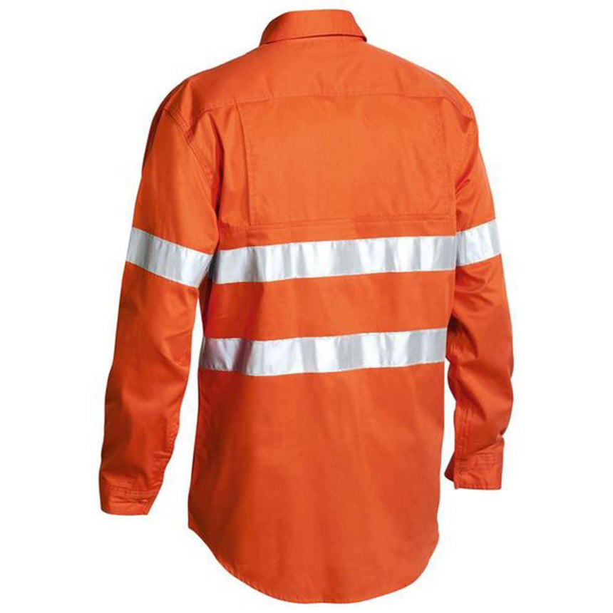 Taped Hi-Vis Cool Drill Shirt BS6897 Shirts Bisley