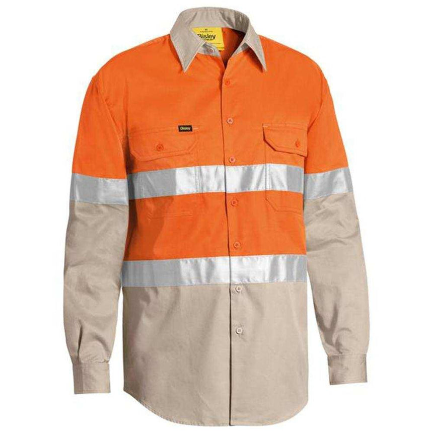Taped Hi-Vis Cool Shirt BS6696T Shirts Bisley