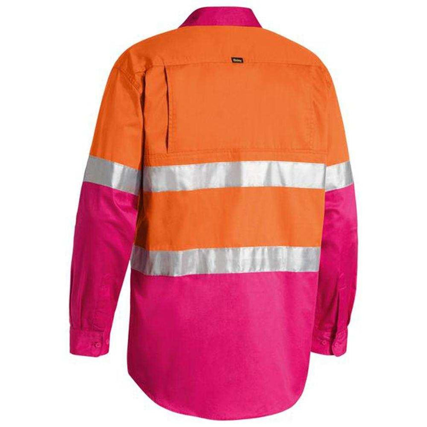 Taped Hi-Vis Cool Shirt BS6696T Shirts Bisley