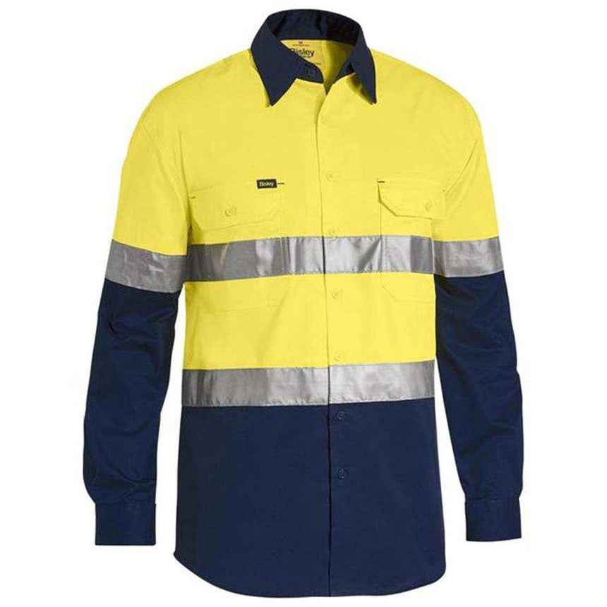 Taped Hi-Vis Cool Shirt BS6696T Shirts Bisley