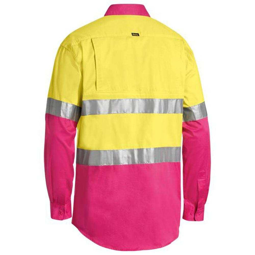 Taped Hi-Vis Cool Shirt BS6696T Shirts Bisley