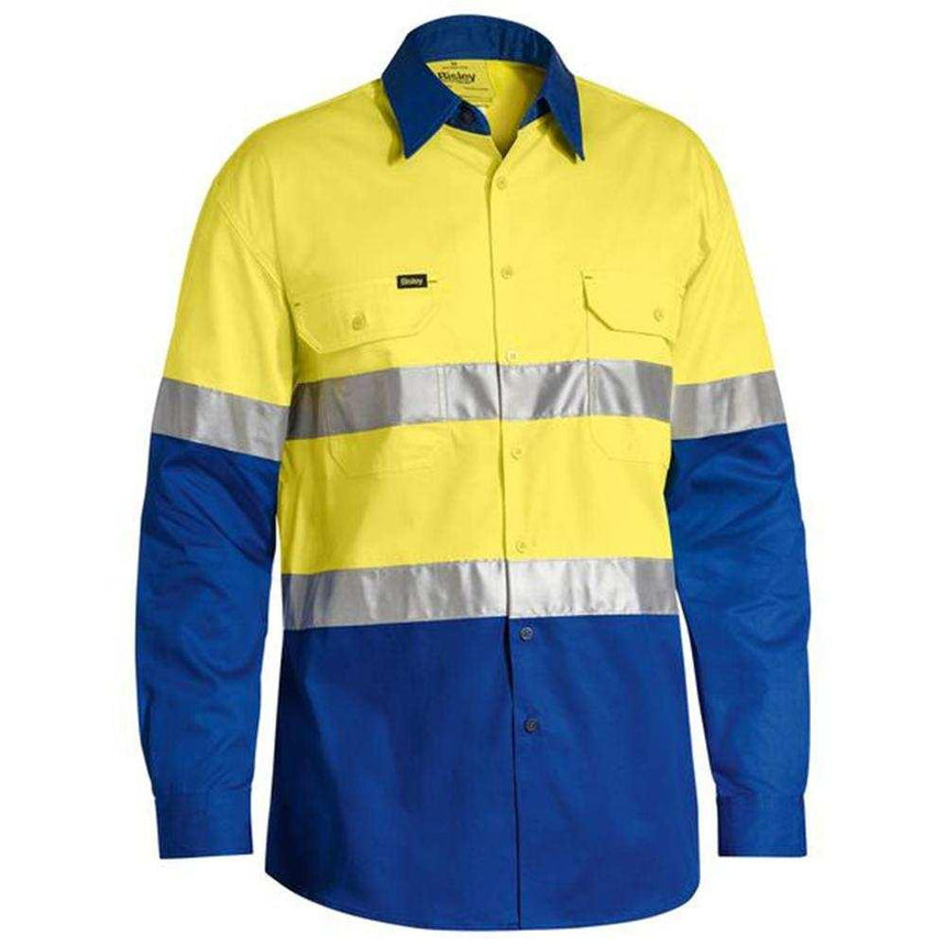 Taped Hi-Vis Cool Shirt BS6696T Shirts Bisley