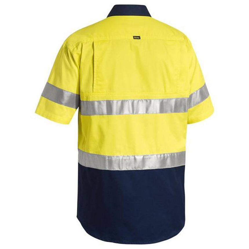 Taped Hi-Vis Cool Short Sleeve Shirt BS1896 Shirts Bisley