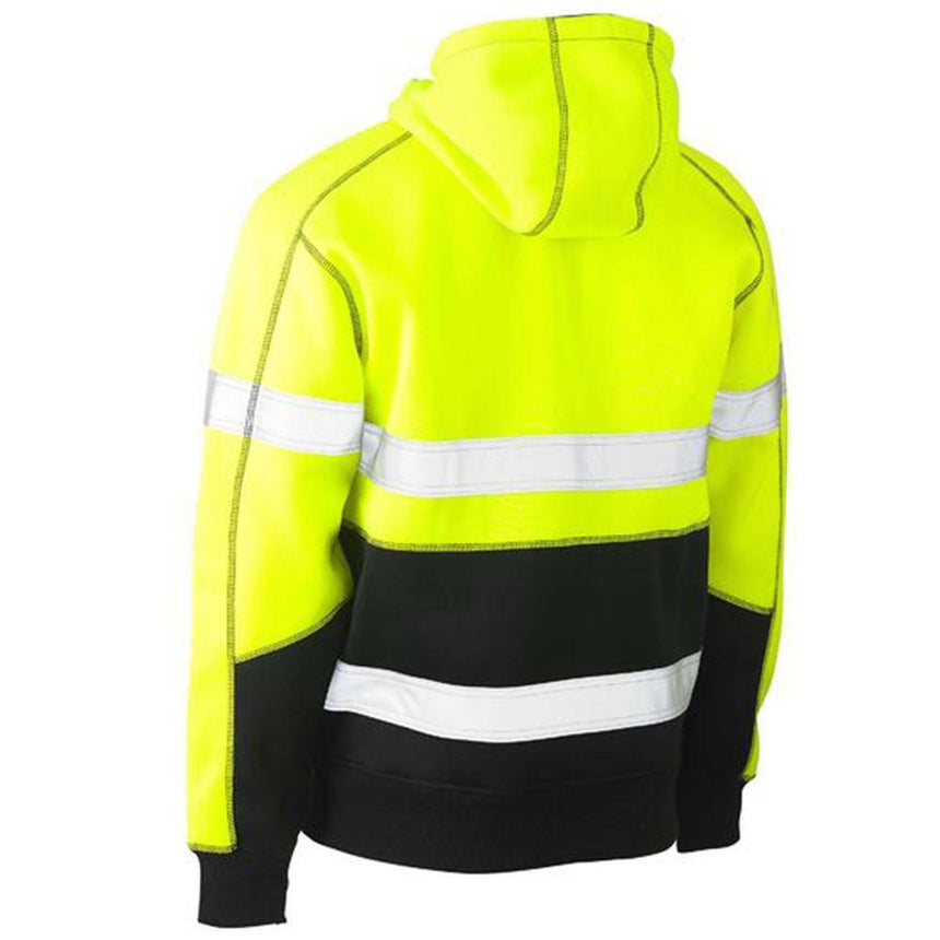 Taped Two Tone Fleece Hoodie Pullover BK6619T Hoodies Bisley