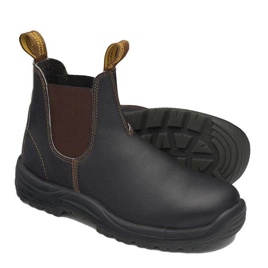 172 Unisex Elastic Sided Safety Boots Elastic Sided Boots Blundstone