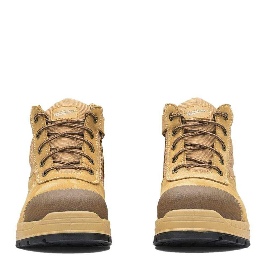 318 Unisex Zip Up Safety Boots Zip Up Boots Blundstone