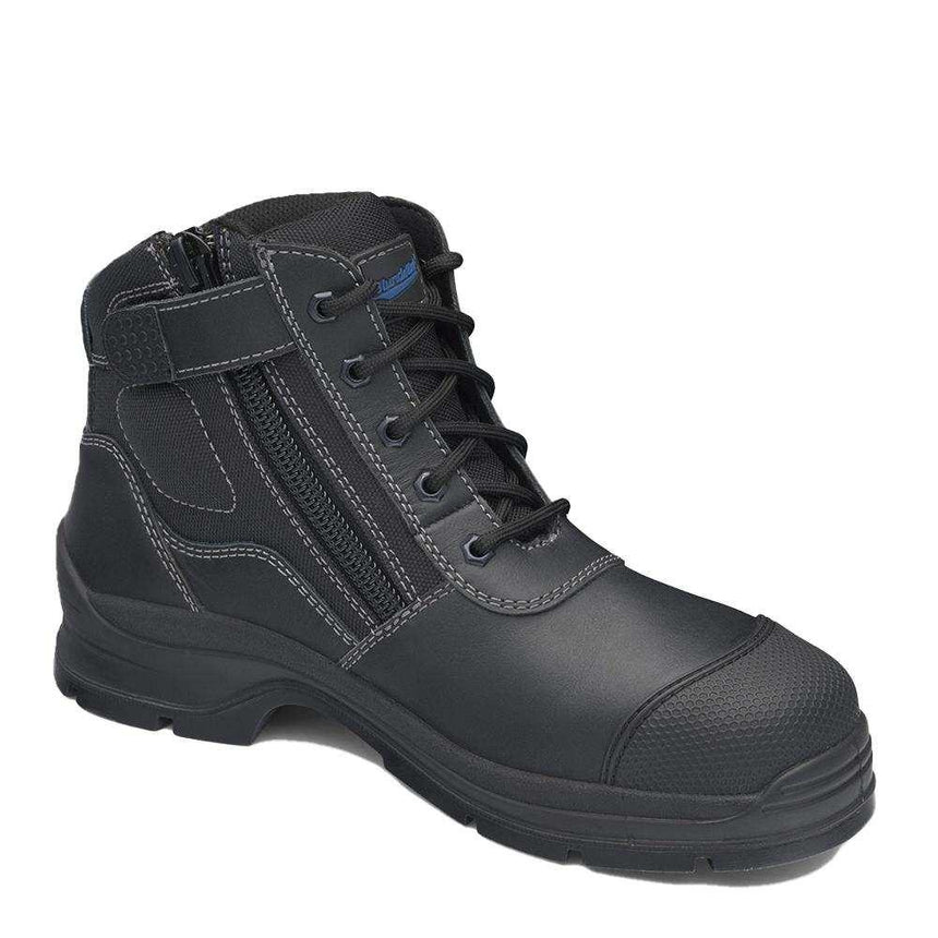 319 Unisex Zip Up Safety Boots Zip Up Boots Blundstone