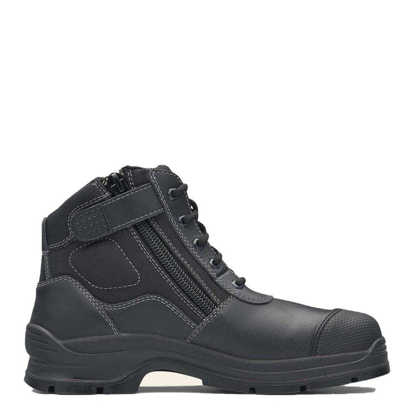319 Unisex Zip Up Safety Boots Zip Up Boots Blundstone