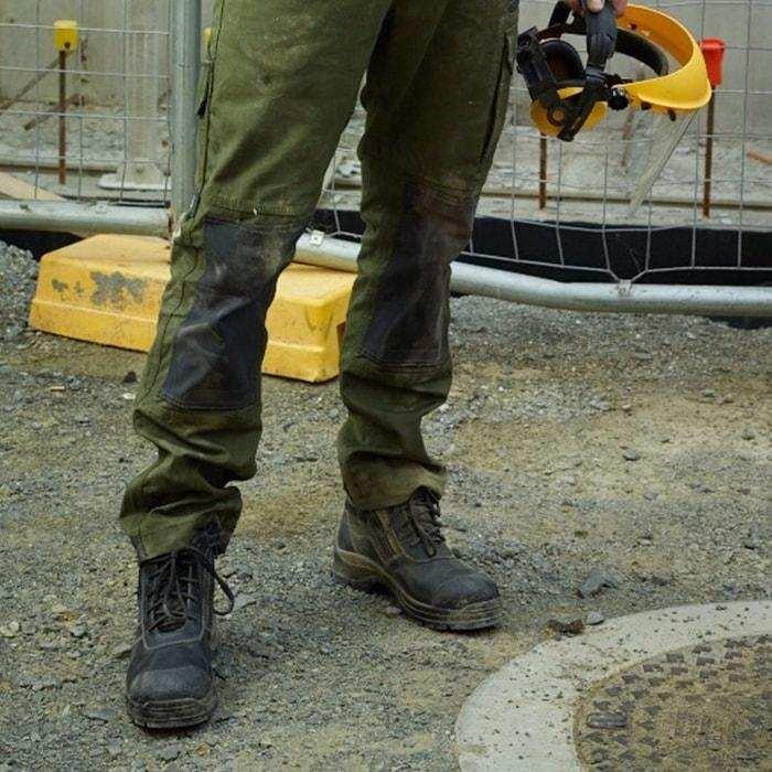 319 Unisex Zip Up Safety Boots Zip Up Boots Blundstone