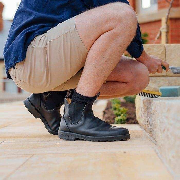 610 Unisex Elastic Sided Non Safety Boots Elastic Sided Boots Blundstone