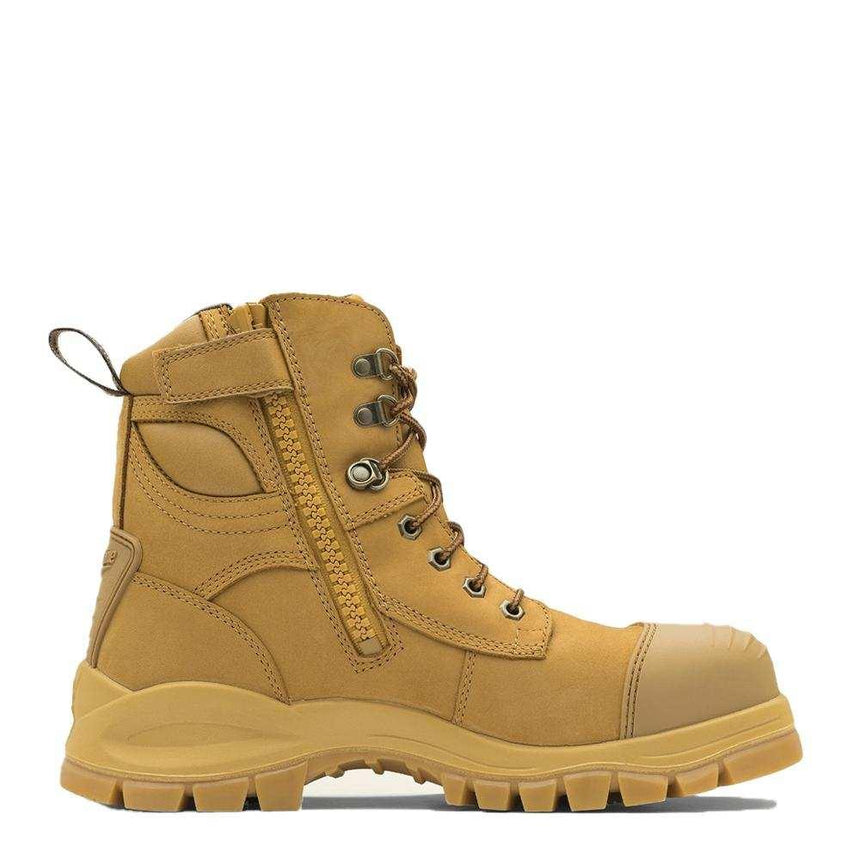 992 Zip Up Safety Boots Zip Up Boots Blundstone