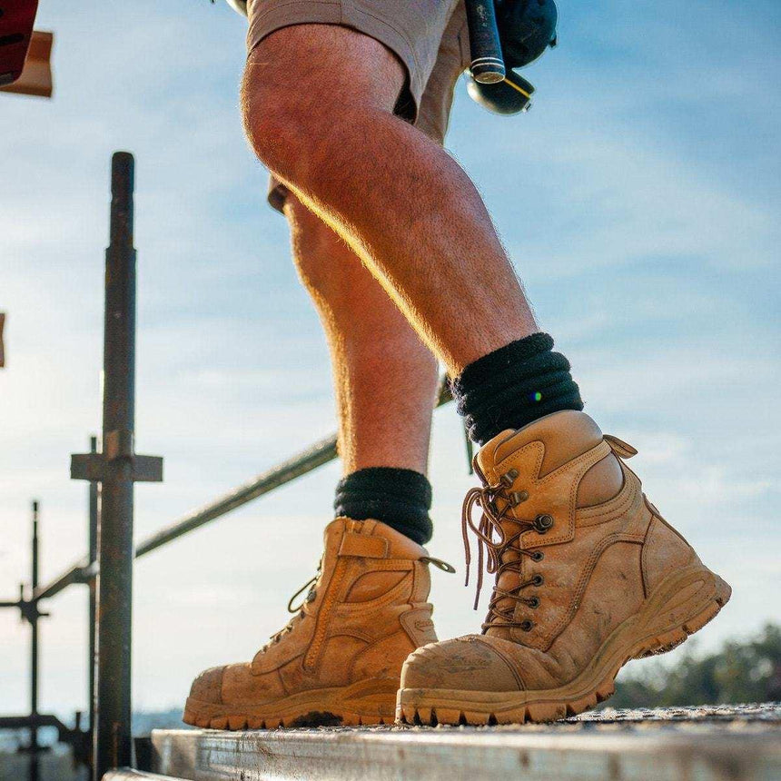 992 Zip Up Safety Boots Zip Up Boots Blundstone