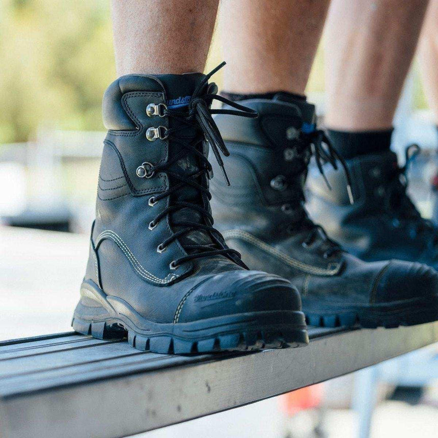 995 Lace Up Safety Safety Boots Zip Up Boots Blundstone