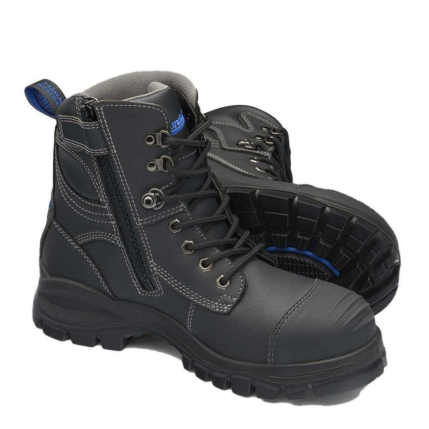 997 Zip Up Safety Boots Zip Up Boots Blundstone