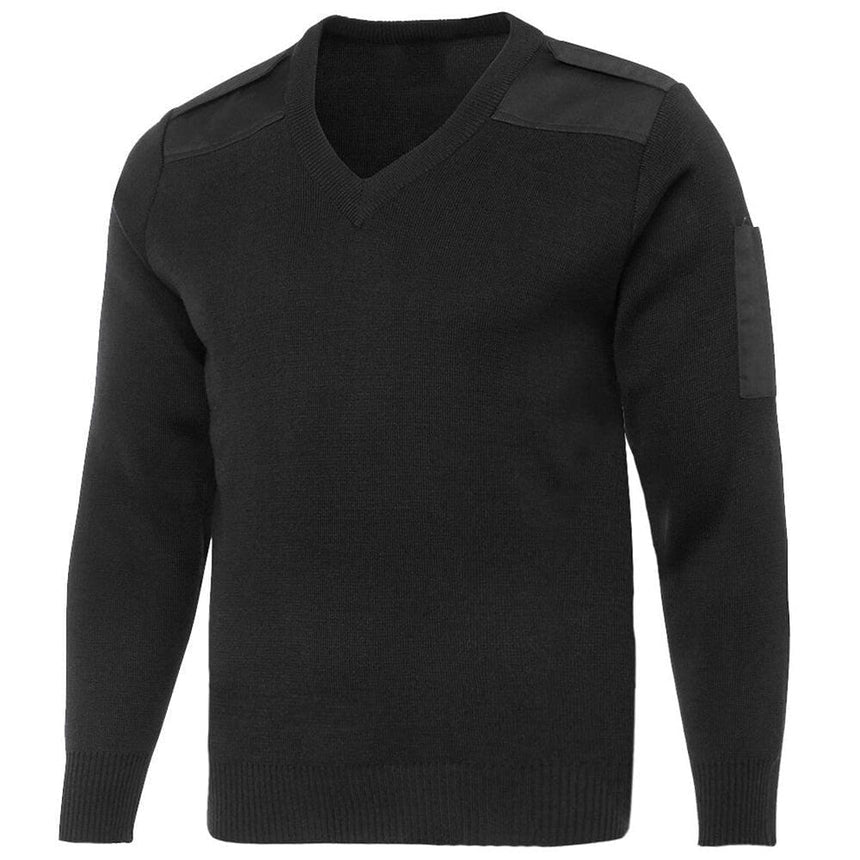 Men's Knitted V Neck Jumper Sweaters Colbest