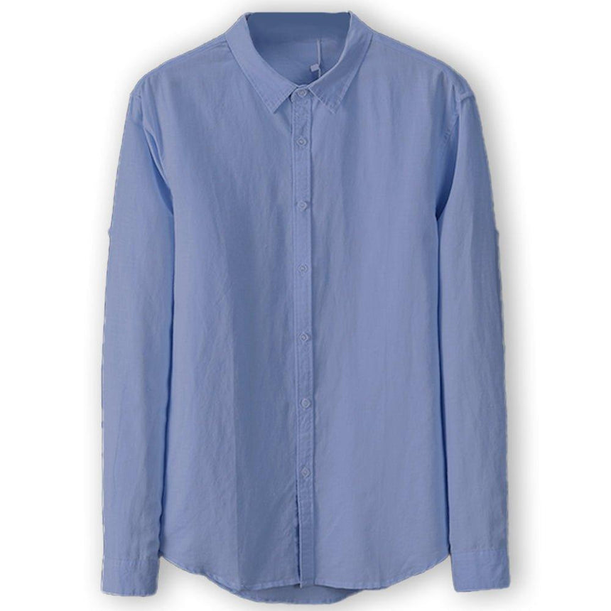 Linen Indigo Shirt Shirts Cottonize