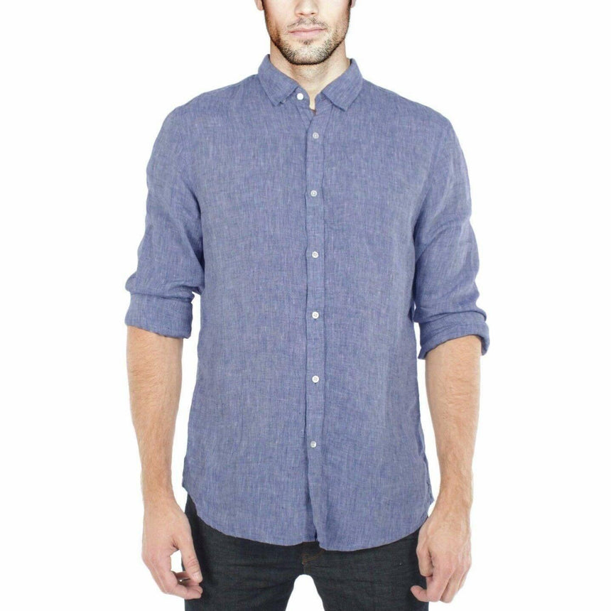 Linen Indigo Shirt Shirts Cottonize