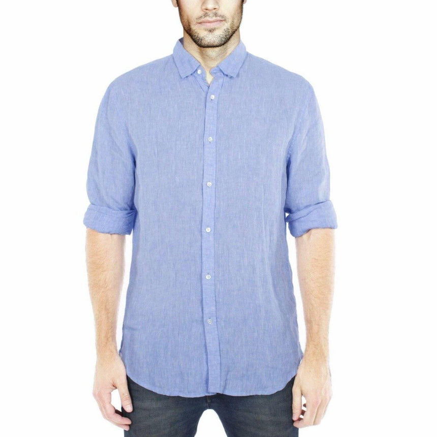 Linen Light Blue Shirt Shirts Cottonize