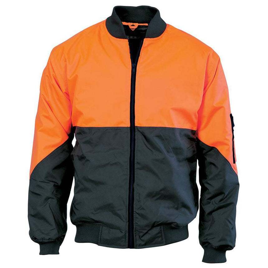 Hi Vis 2 Tone Bomber Jacket Jackets DNC