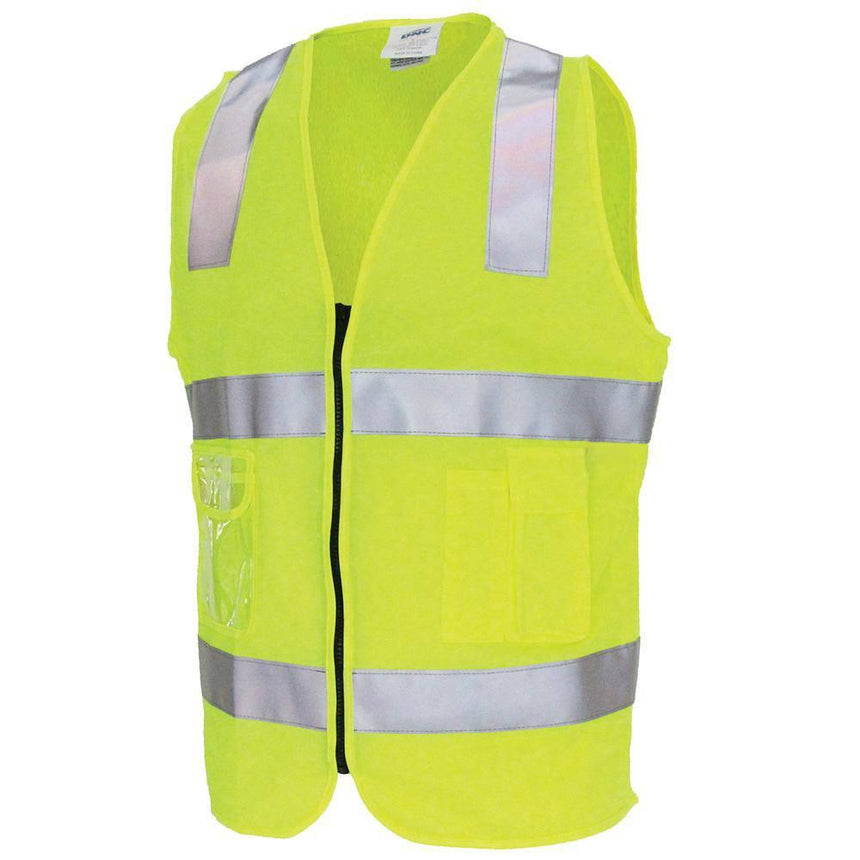 Side Panel Safety Vest with Tape Vests DNC