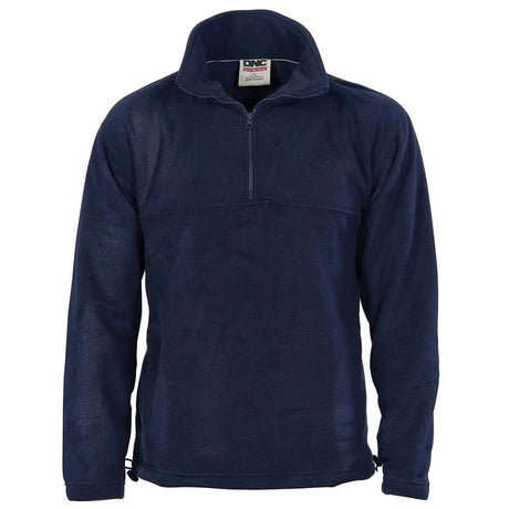 Unisex Half Zip Fleece Jumper Sweaters DNC   
