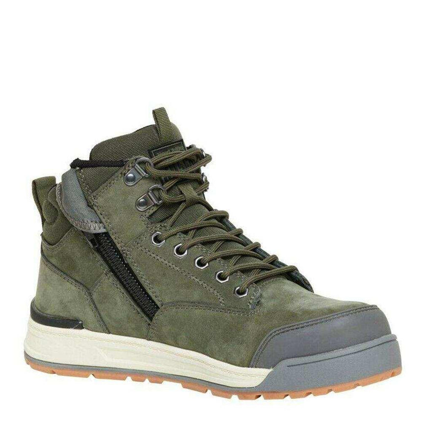 3056 Lace Zip Boot Zip Up Boots Hard Yakka