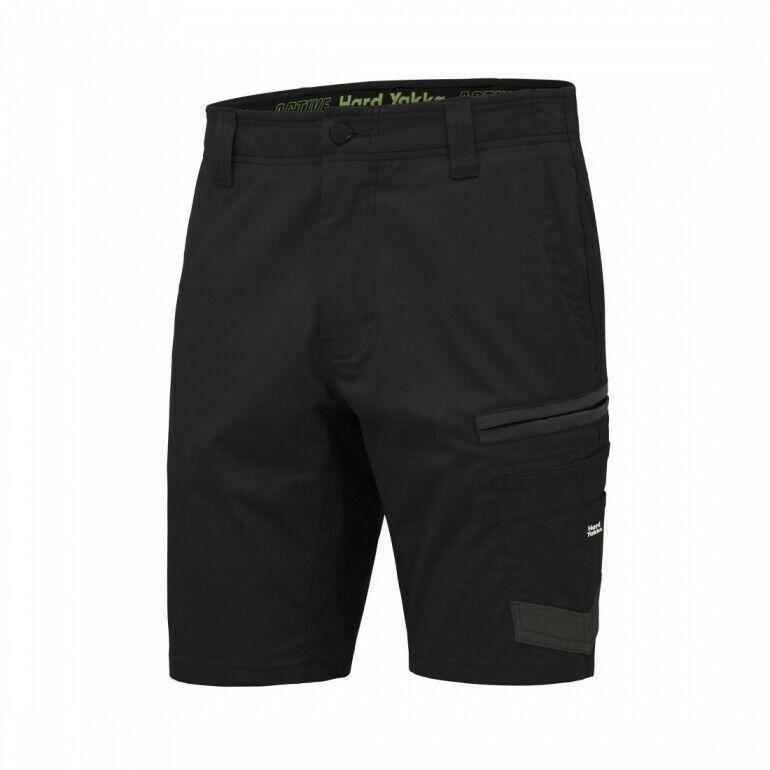 Raptor Short Shorts Hard Yakka Black 67R