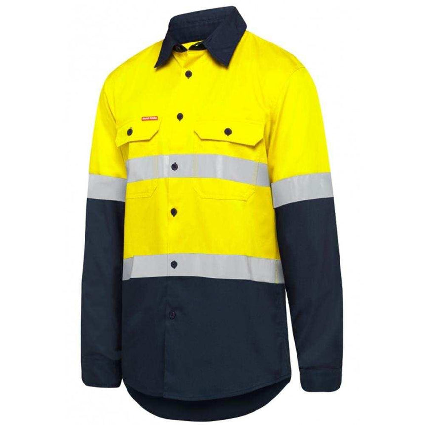 Core 2 Tone Taped Vented Shirt Shirts Hard Yakka