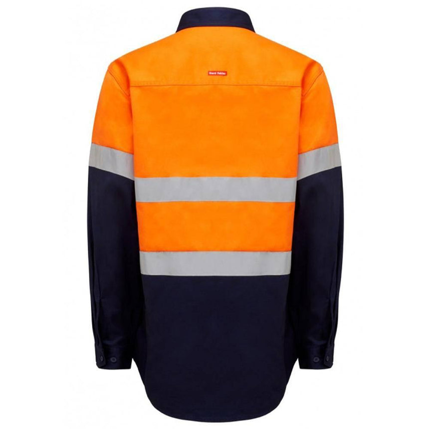 Core Hi Vis 2 Tone Taped Drill Shirt Shirts Hard Yakka
