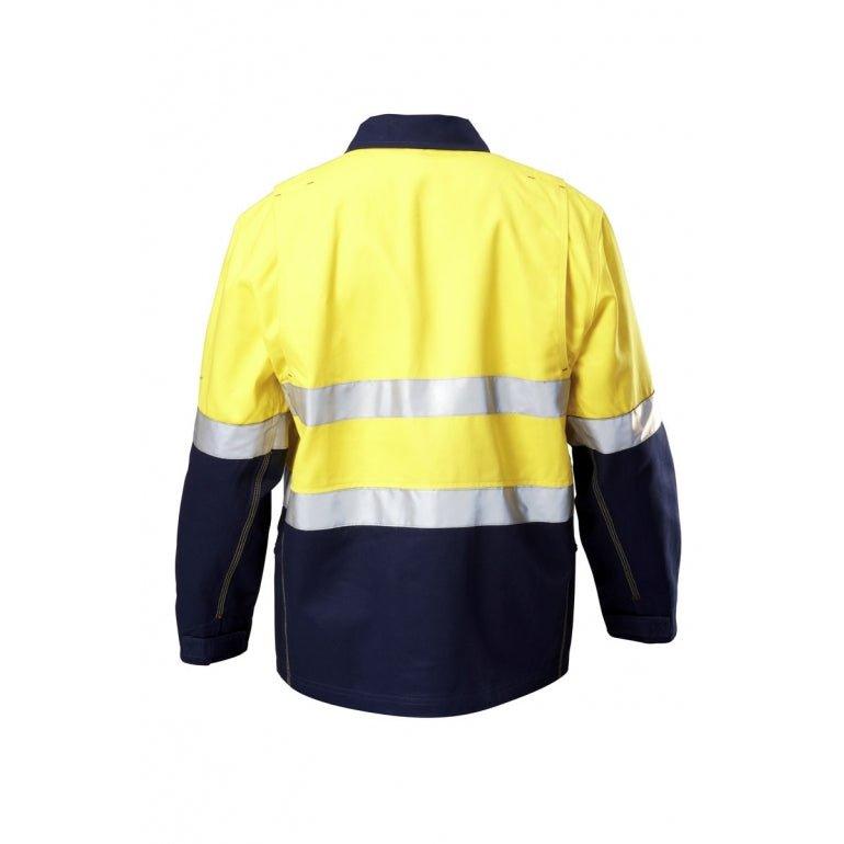 Core Hi Vis 2Tone Drill Taped Jacket Jackets Hard Yakka