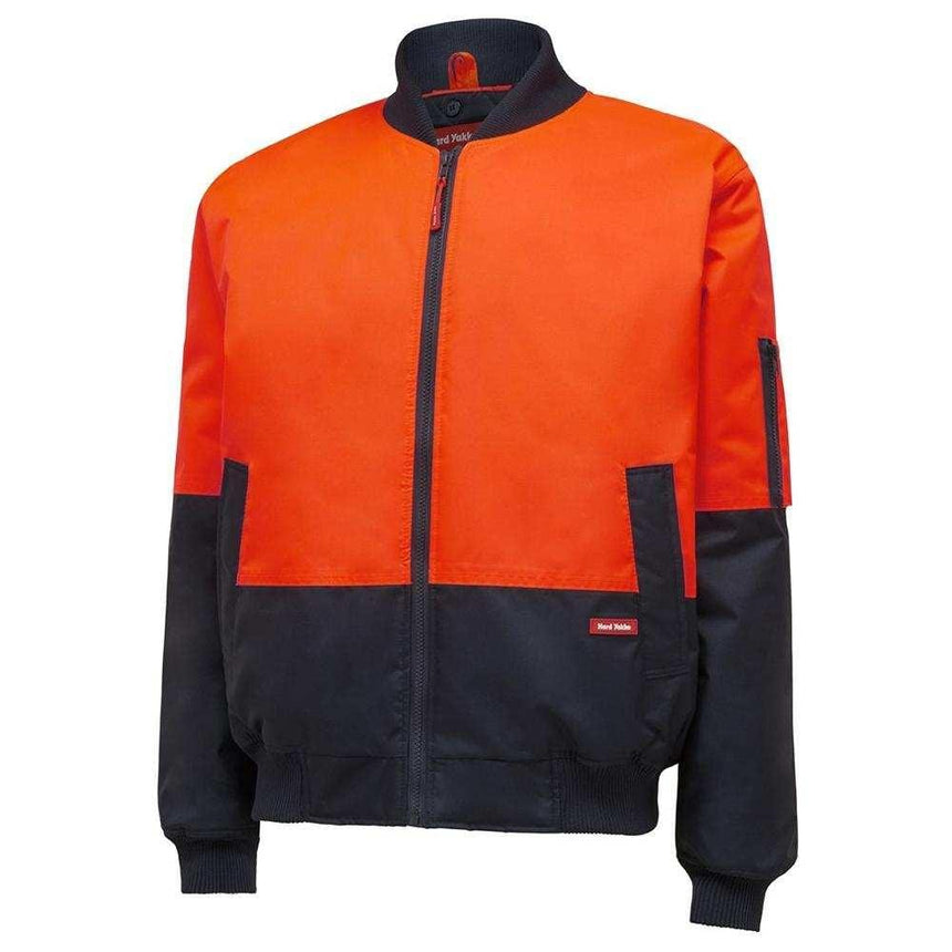Hi Vis 2Tone Bomber Jacket Jackets Hard Yakka