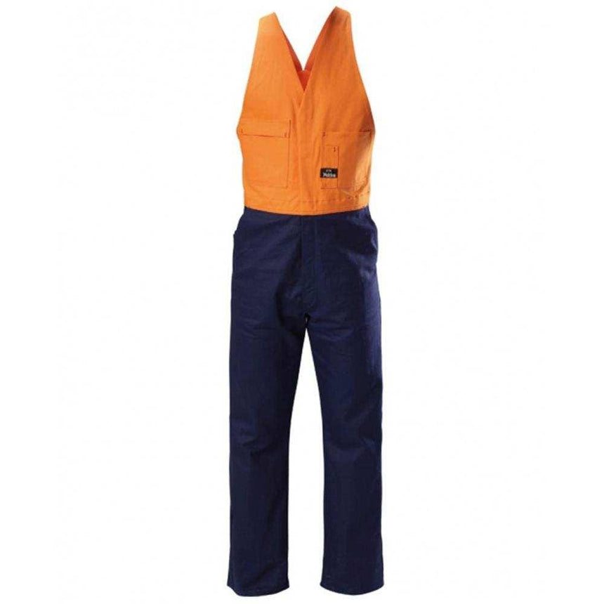 Hi Vis 2Tone Drill Action Overall Overalls Hard Yakka