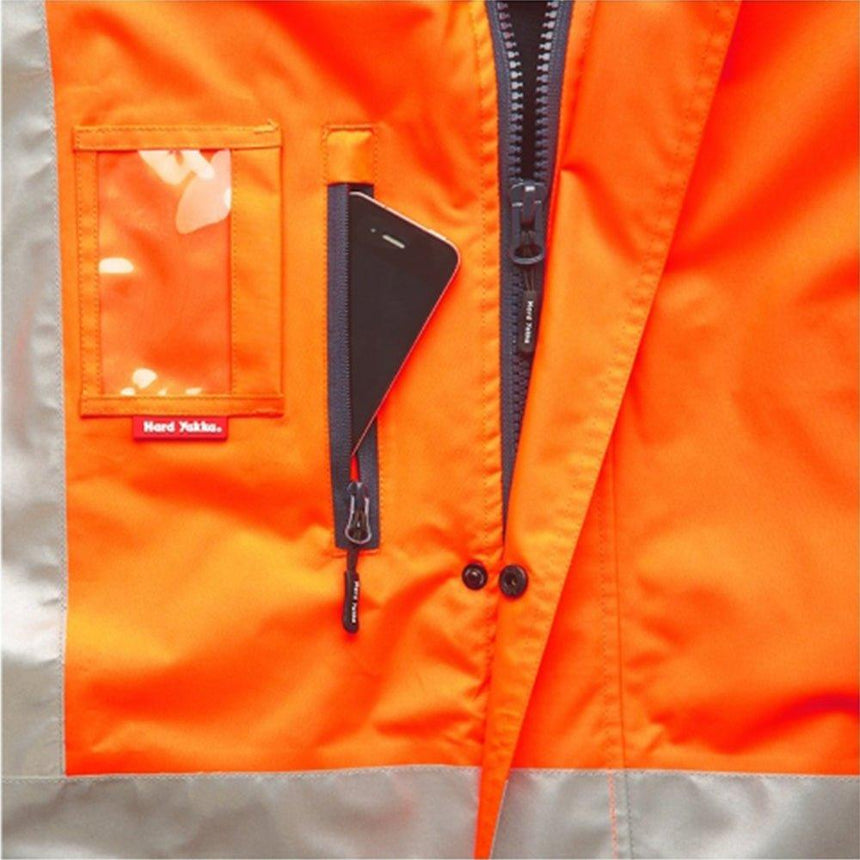 Hi Vis 4 In 1 Taped Jacket Jackets Hard Yakka