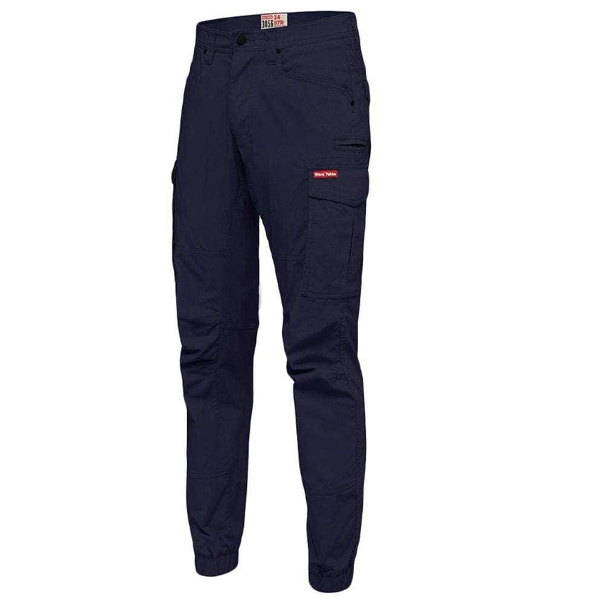 3056 Workwear Cargo Cuff Pants Hard Yakka Navy 72R