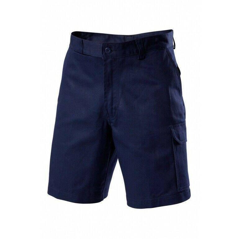 Hard Yakka Drill Cargo Short Shorts Hard Yakka Navy 77R