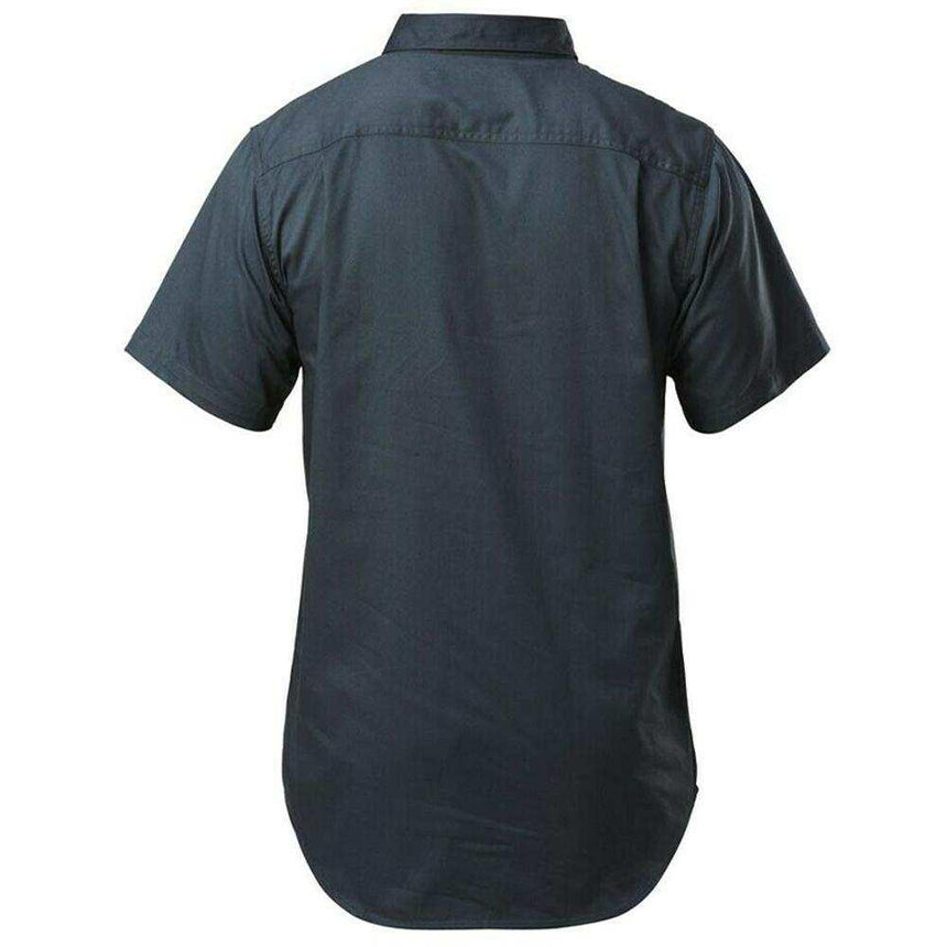 Short Sleeve Closed Front Shirt Shirts Hard Yakka
