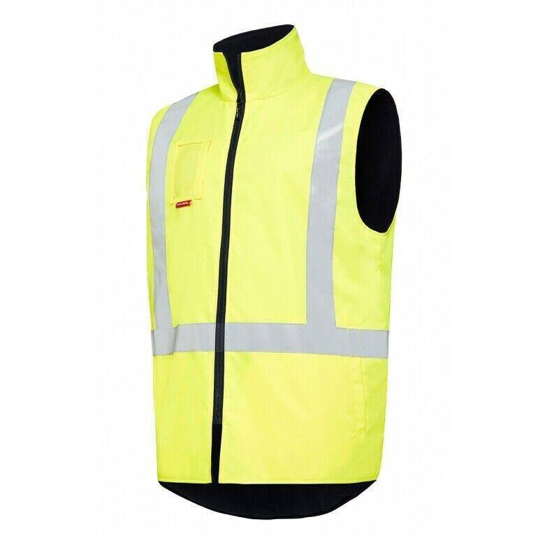 Hi Vis Taped Vest Vests Hard Yakka Yellow S