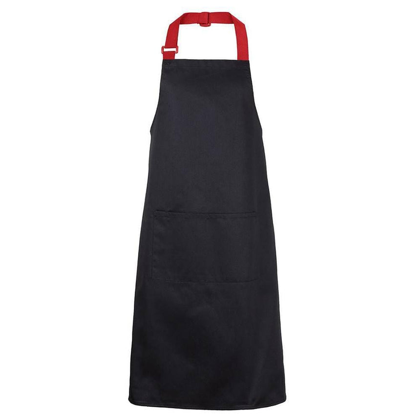 Apron With Colour Straps Aprons JB's Wear