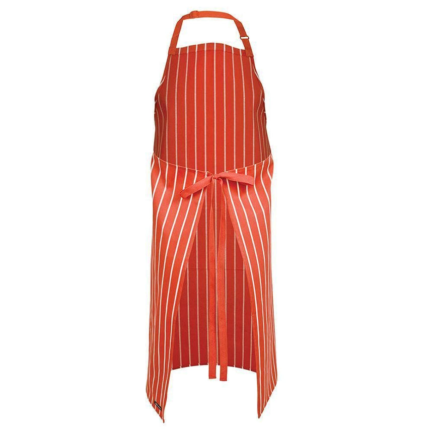 Bib Striped Apron With Pocket Aprons JB's Wear