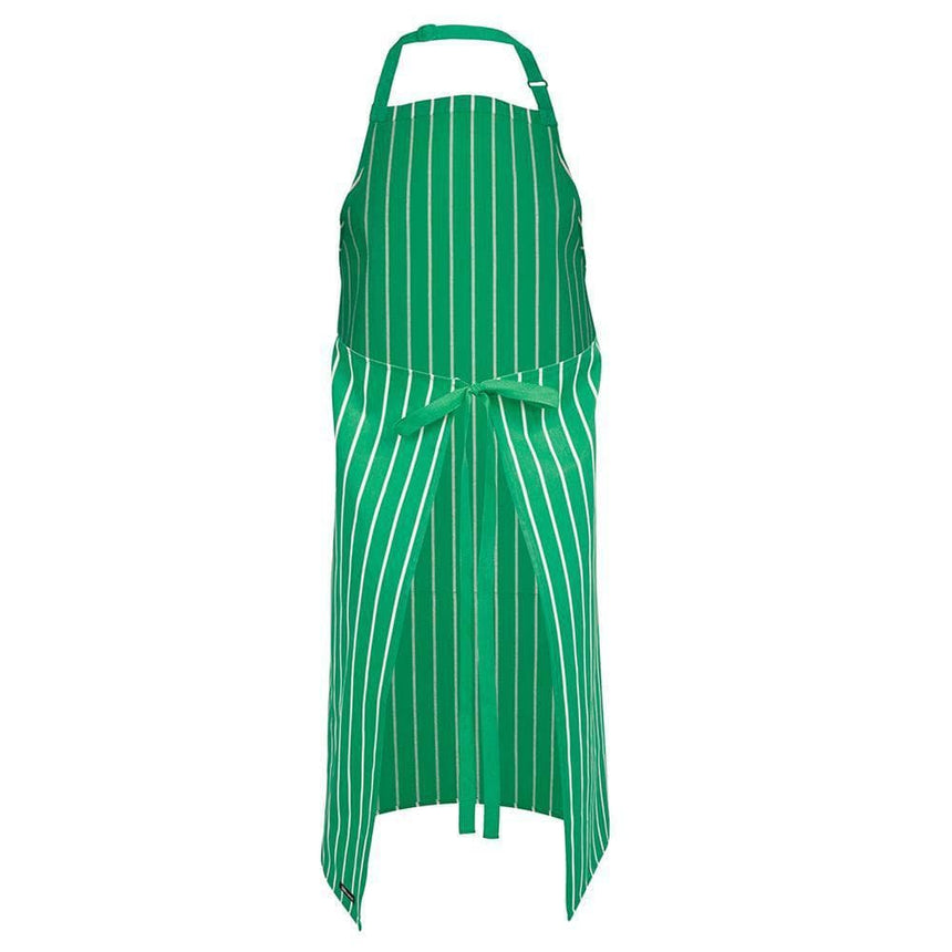 Bib Striped Apron With Pocket Aprons JB's Wear