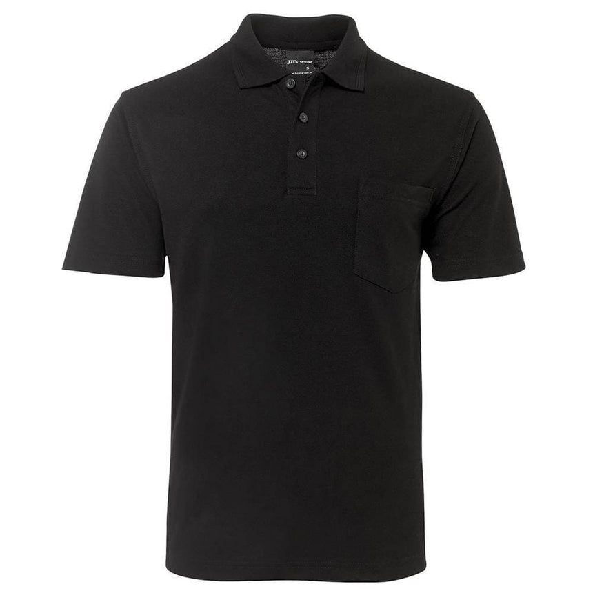 210 Pocket Polo Polos JB's Wear Black S
