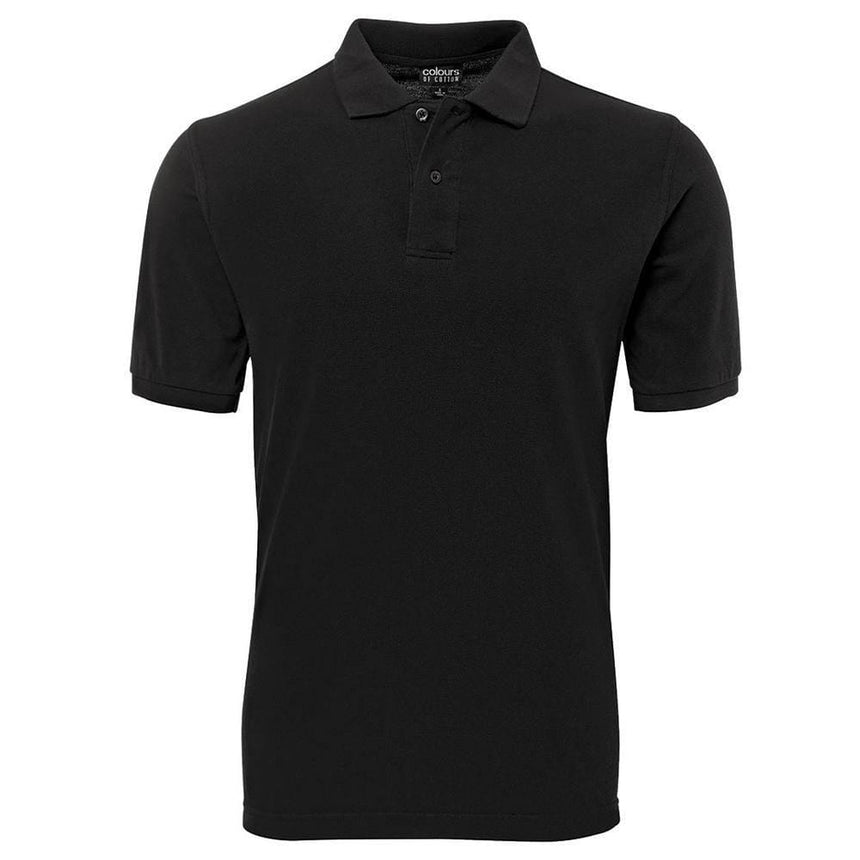C Of C Pique Polo Polos JB's Wear Black S