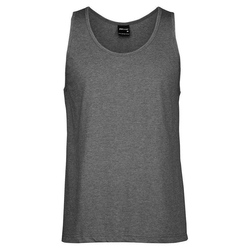 Jb's Singlet Singlets JB's Wear Charcoal 2XS