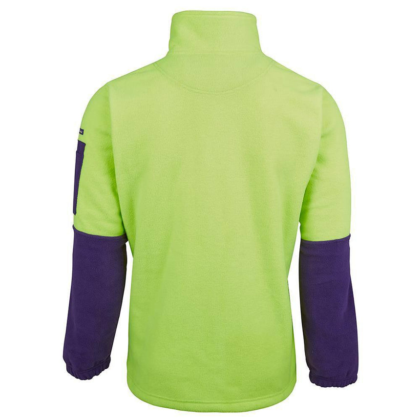 Hi Vis 1/2 Zip Polar Fleece Sweaters JB's Wear