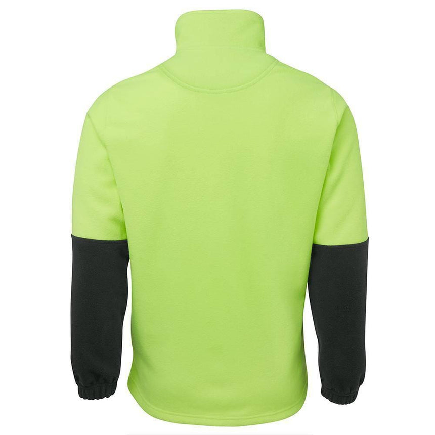 Hi Vis 1/2 Zip Polar Fleece Sweaters JB's Wear