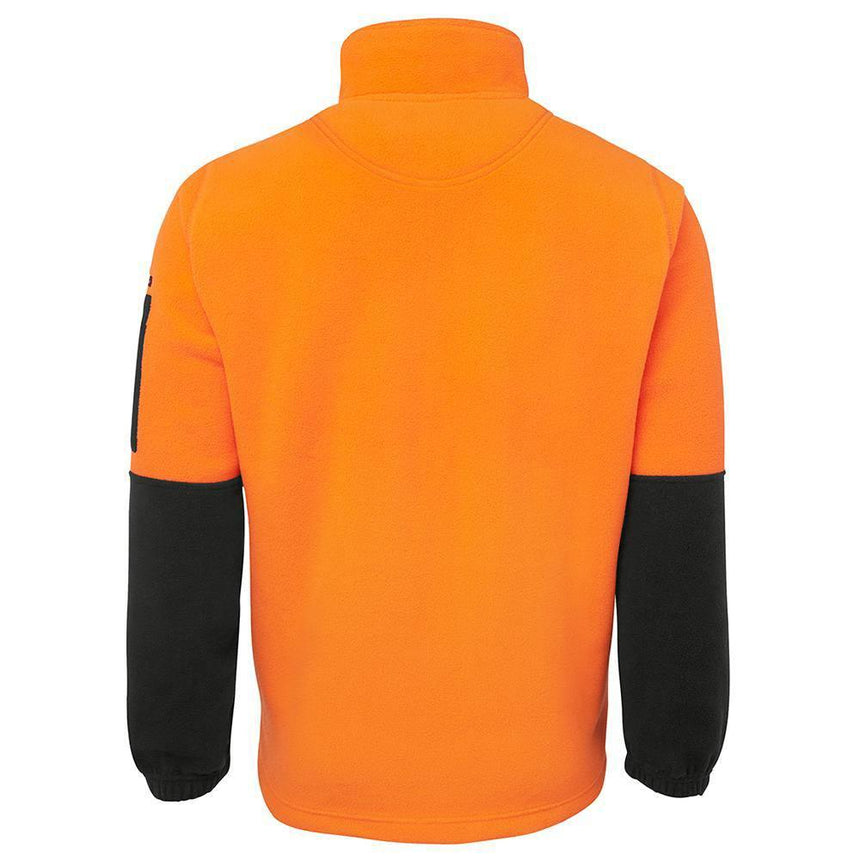 Hi Vis 1/2 Zip Polar Fleece Sweaters JB's Wear