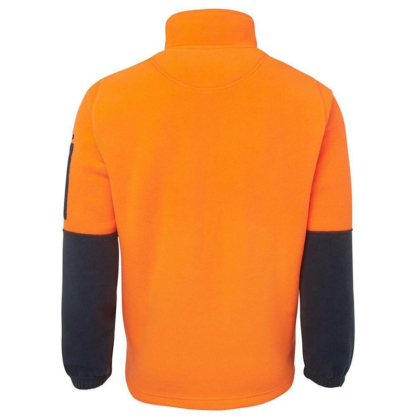 Hi Vis 1/2 Zip Polar Fleece Sweaters JB's Wear