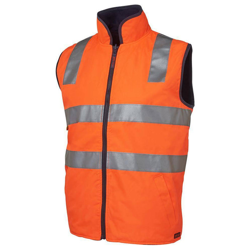 Hi Vis (D+N) Reversible Vest Vests JB's Wear