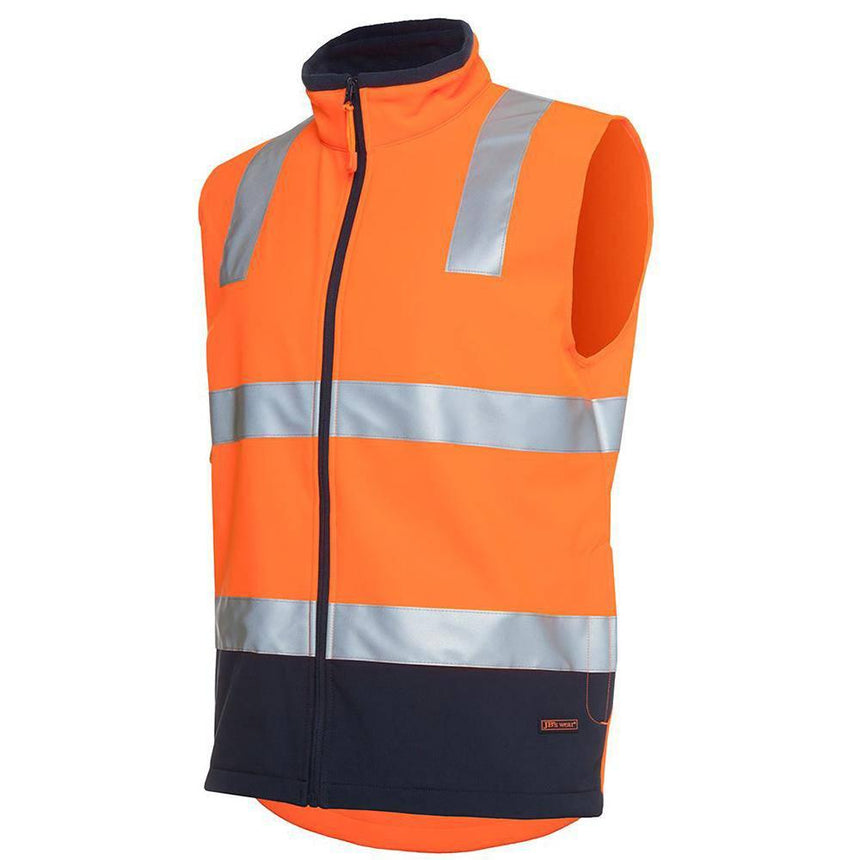 Hi Vis |D+N| Softshell Vest Vests JB's Wear