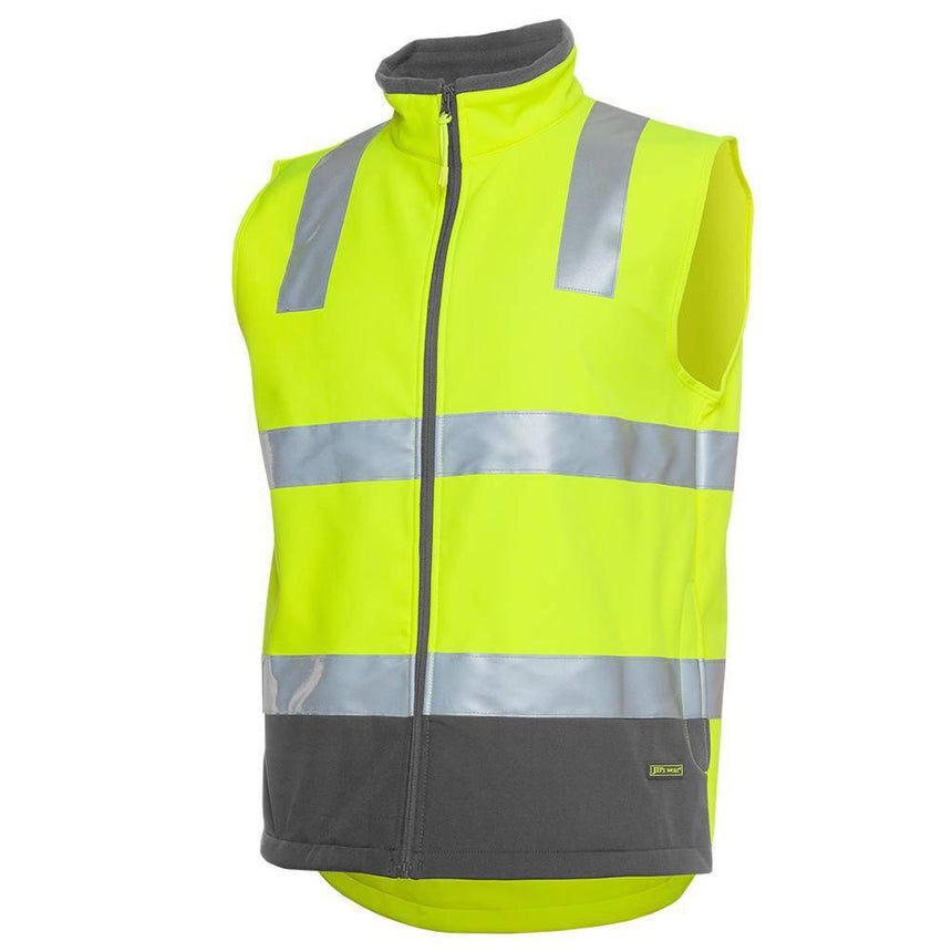 Hi Vis |D+N| Softshell Vest Vests JB's Wear